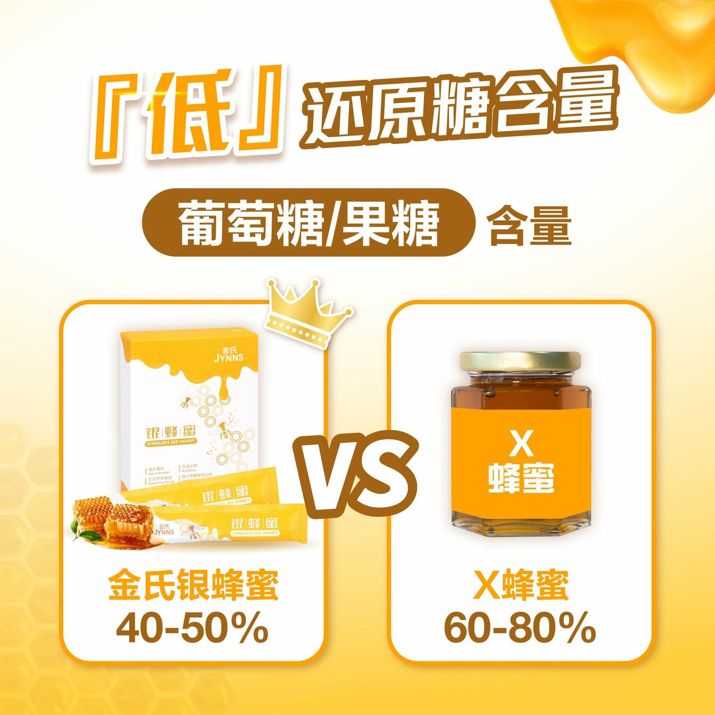 JYNNS Stingless Bee Honey 金氏银蜂蜜