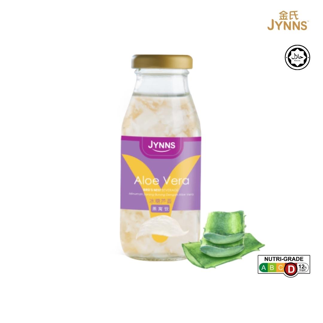 BN32 JYNNS Aloe Vera Bird's Nest Beverage 金氏燕窝饮 - 芦荟 200ml x 6 Bottle