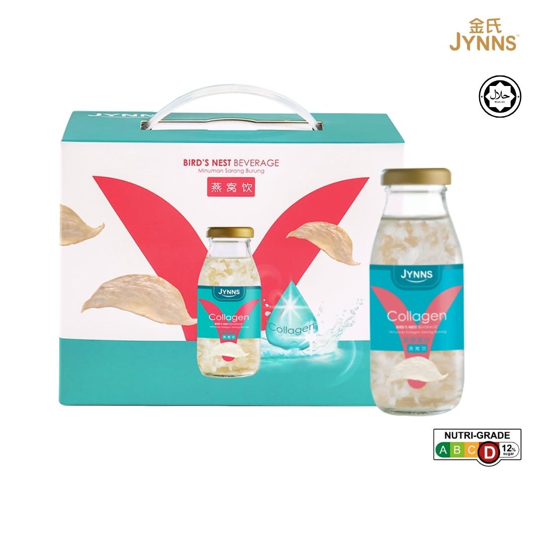 BN31 JYNNS Collagen Bird’s Nest Beverage 金氏燕窝饮 - 胶原蛋白 200ml x 6 Bottle