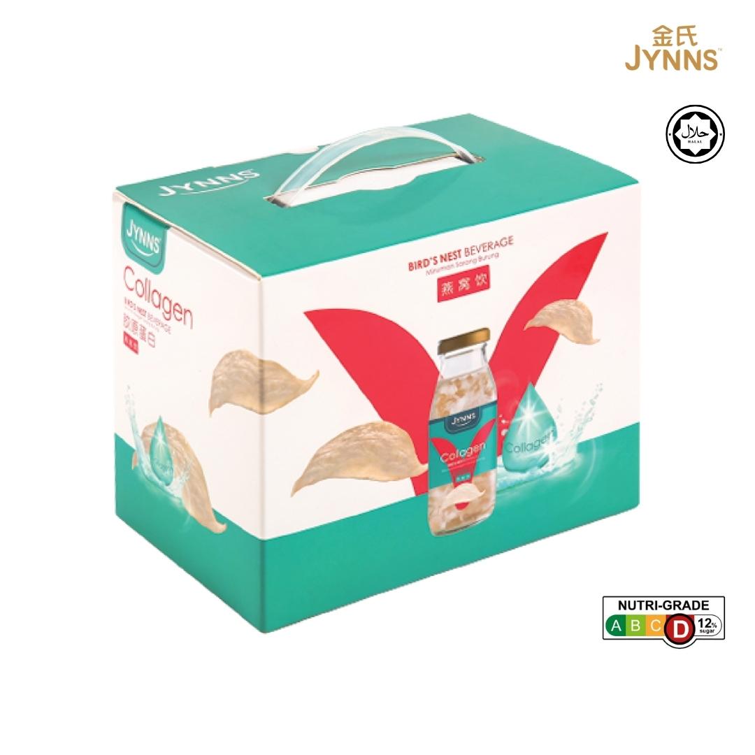 BN31 JYNNS Collagen Bird’s Nest Beverage 金氏燕窝饮 - 胶原蛋白 200ml x 6 Bottle