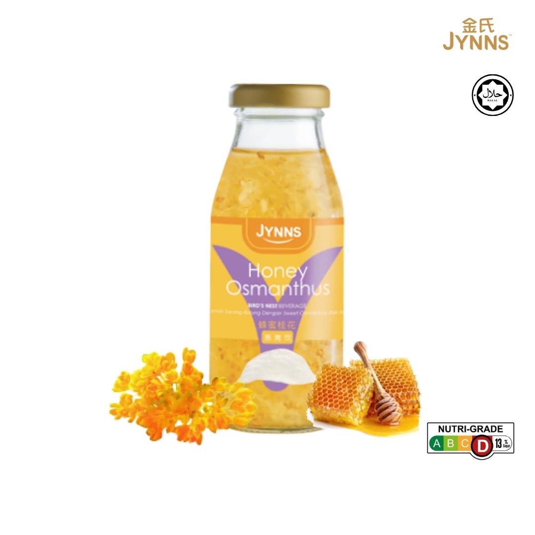 BN33 JYNNS Honey Osmanthus Bird's Nest Beverage 金氏燕窝饮 - 蜂蜜桂花 200ml x 6 Bottle