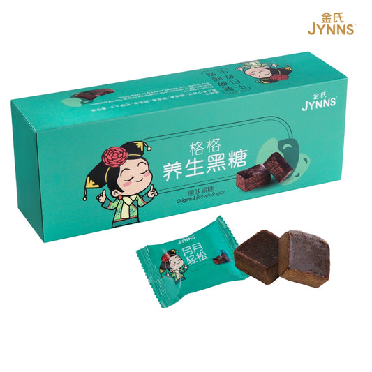 JYNNS Original Brown Sugar 金氏格格养身黑糖 - 原味 24g x 7pcs