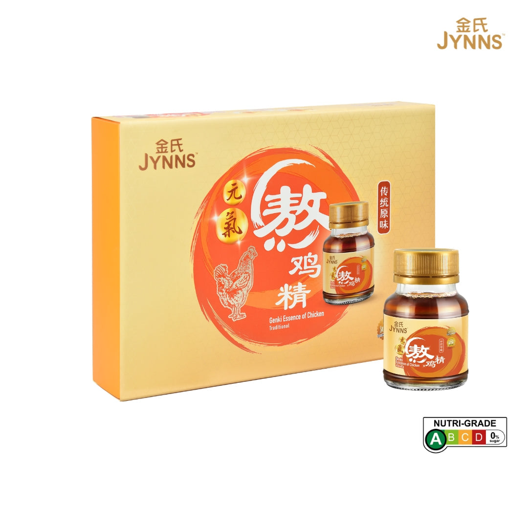 EC01 JYNNS Genki Traditional Essence of Chicken 金氏元气熬鸡精 – 传统原味 70ml x 6