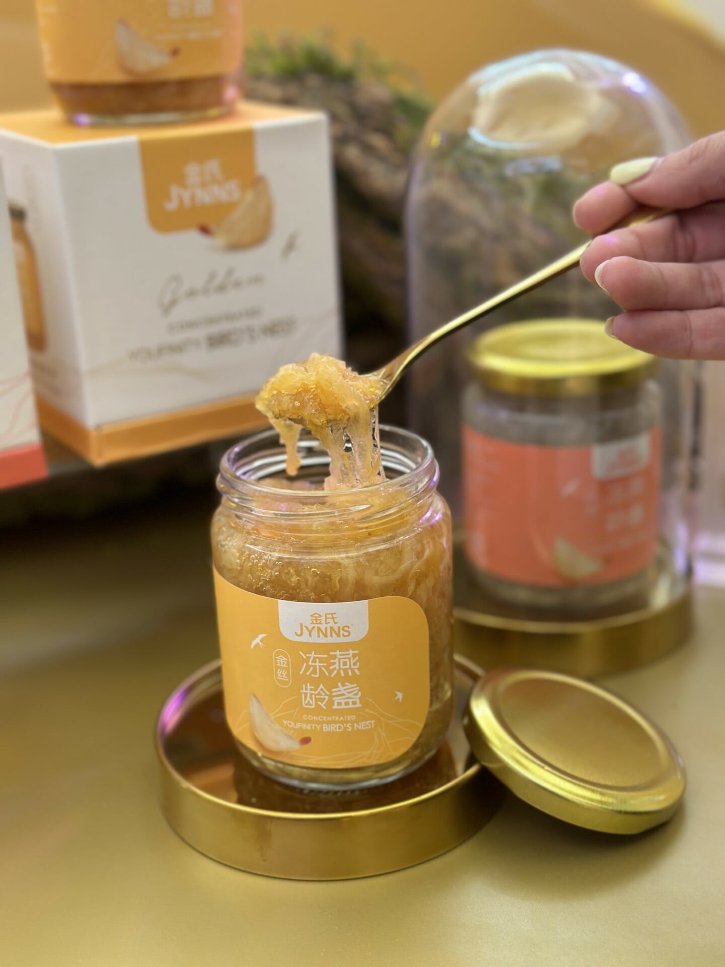 J05 JYNNS Youfinity Golden Bird’s Nest 金氏金丝冻龄燕盏 230g