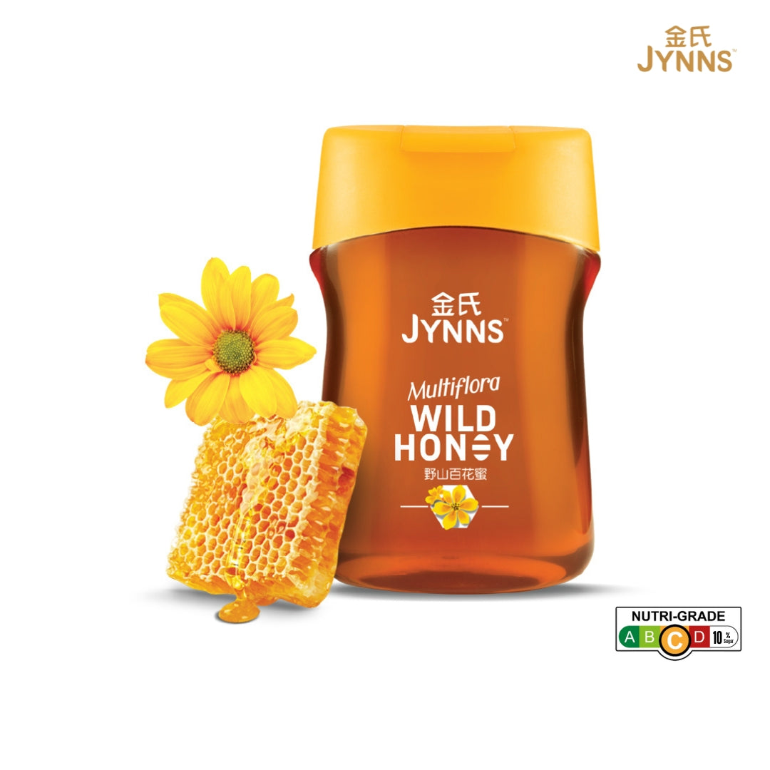 JYNNS Multiflora Wild Honey 金氏野山蜜 - 百花蜜 350ml / Bottle