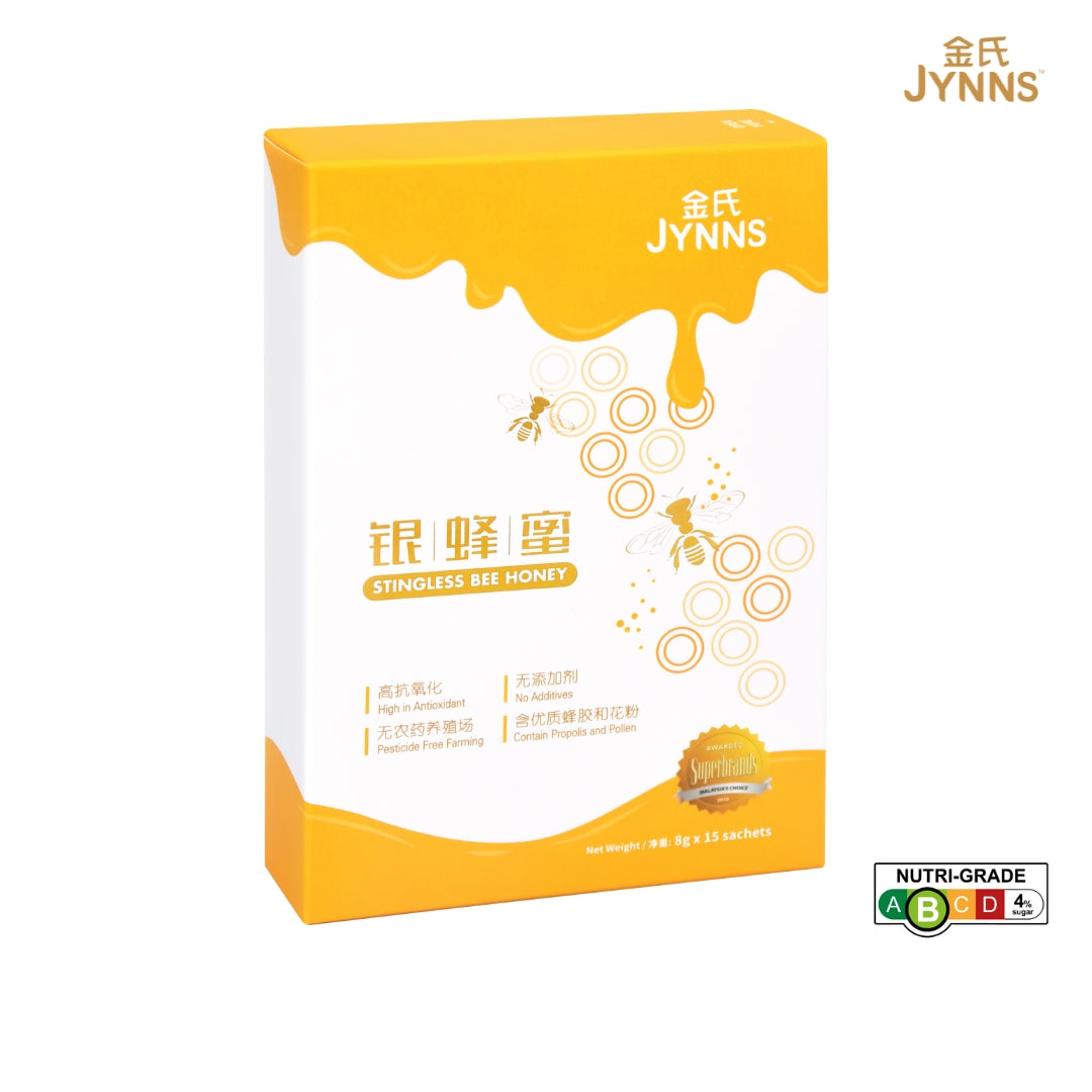 JYNNS Stingless Bee Honey 金氏银蜂蜜 30g x 15's
