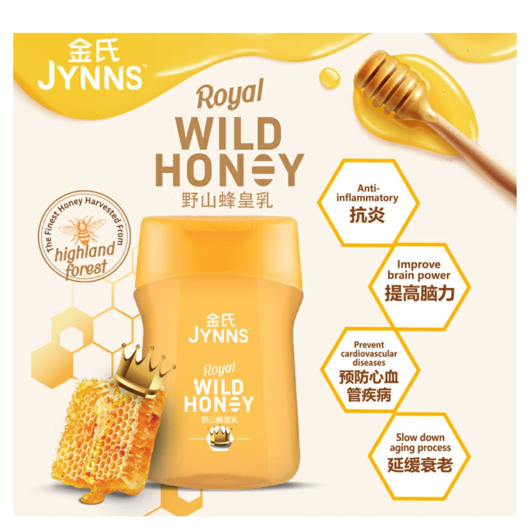 JYNNS Royal Wild Honey 金氏野山蜜 - 野山峰皇乳 350ml / Bottle