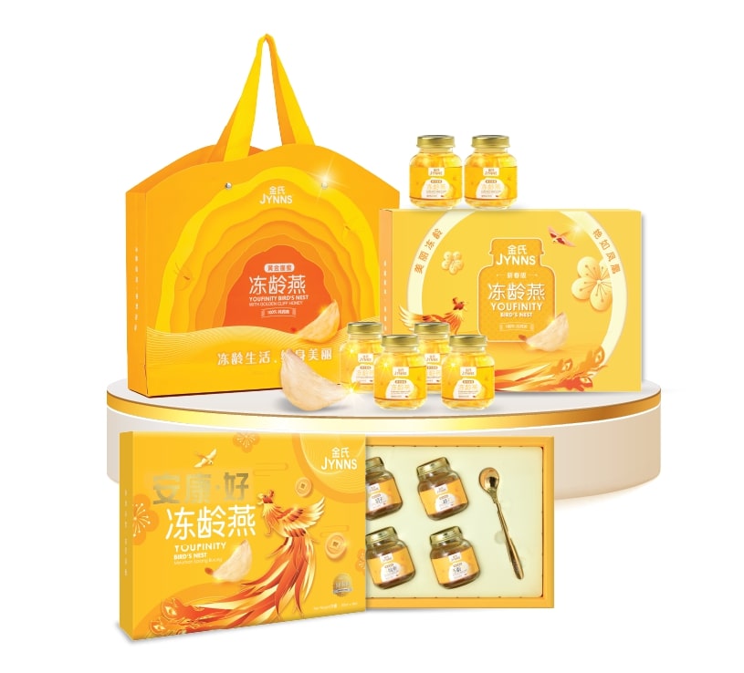金氏黄金崖蜜冻龄燕 Jynns Youfinity Bird's Nest with Golden Cliff Honey