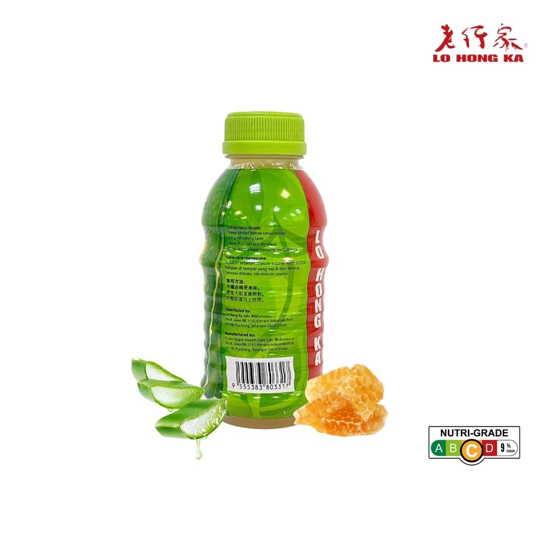 Lo Hong Ka Aloe Vera Drink Honey 285mlx6 Bottles