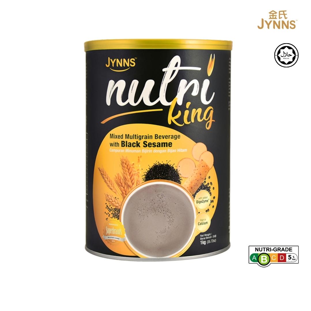 [2nd Item 50% Off] JYNNS Nutri King Mixed Black Sesame Multigrain Beverage 1kg