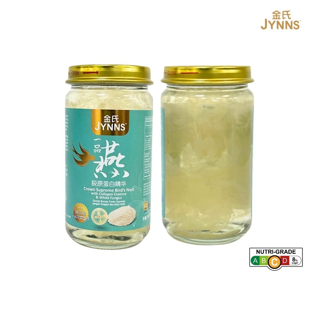 JYNNS Crown Supreme Bird's Nest Collagen & White Fungus 150ml x3 Bottles