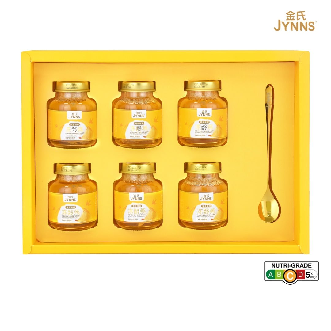 JYNNS Youfinity Bird's Nest with Golden Cliff Honey 85mlx6