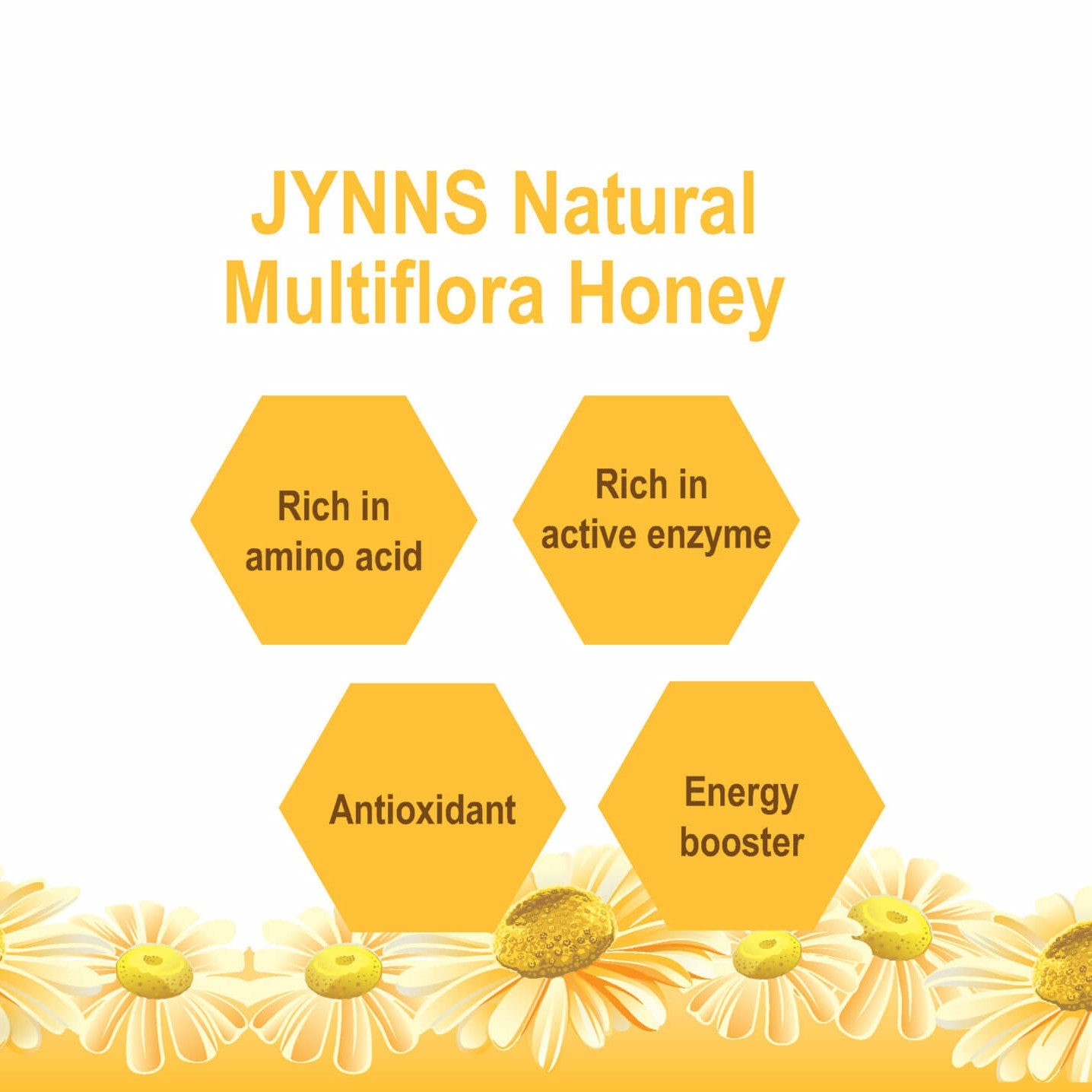 金氏野山花蜜 JYNNS Natural Multifloral Honey 515g