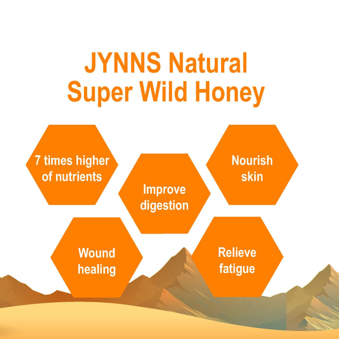 金氏野山蜂蜜 JYNNS Natural Super Wild Honey 515g
